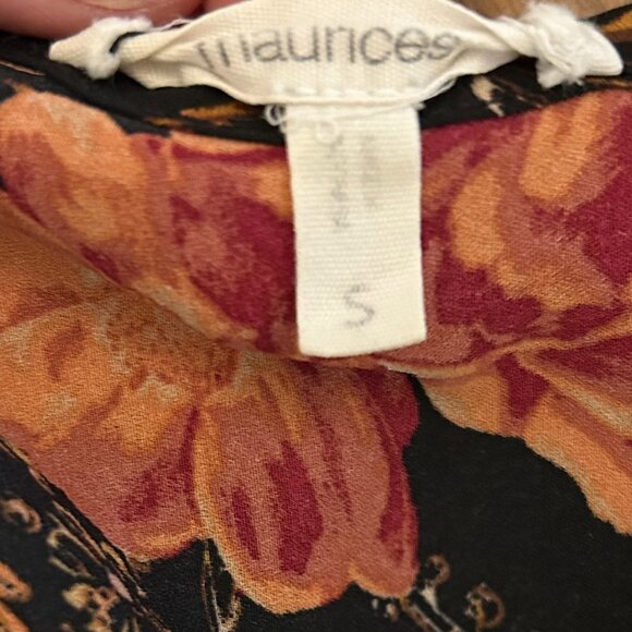MAURICES FLORAL TOP - Picture 3 of 3